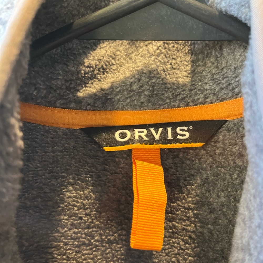 Orvis Charcoal Fleece Outerwear men’s - Picture 2 of 3